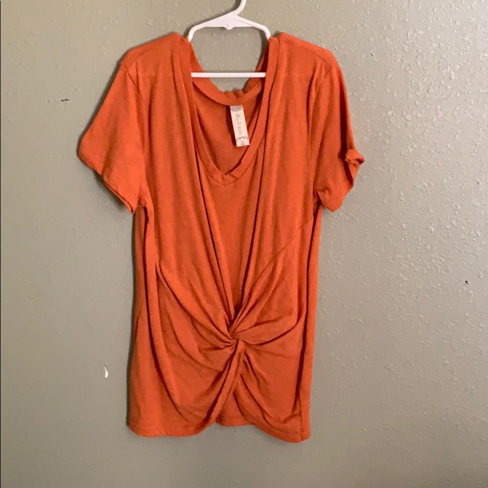 SHORT SLEEVE SHIRT W/ KNOT